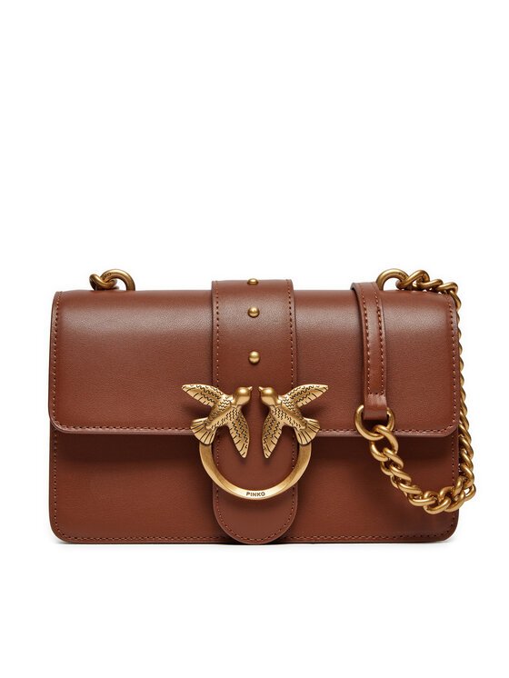 PINKO Kabelka Pinko Love One Mini 100059 A0F1 L48Q Hnedá