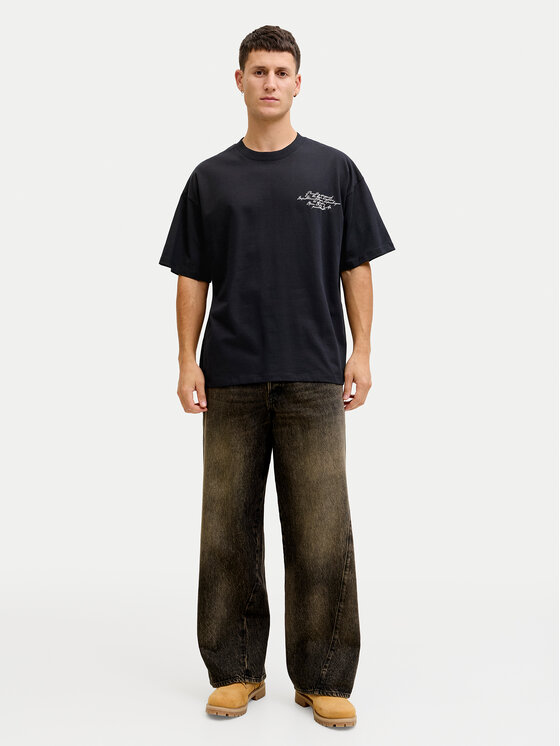 Jack & Jones Jack & Jones Camiseta Dust 12292982 Negro Loose Fit