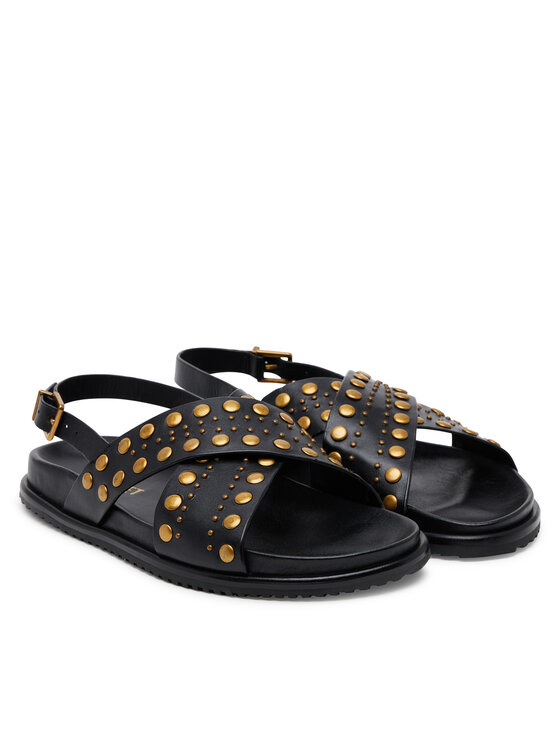 TWINSET Sandale TWINSET 251TGT070 Negru