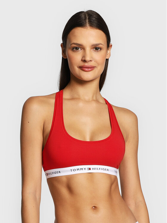 Tommy Hilfiger Tommy Hilfiger Top de sujetador UW0UW03820 Rojo