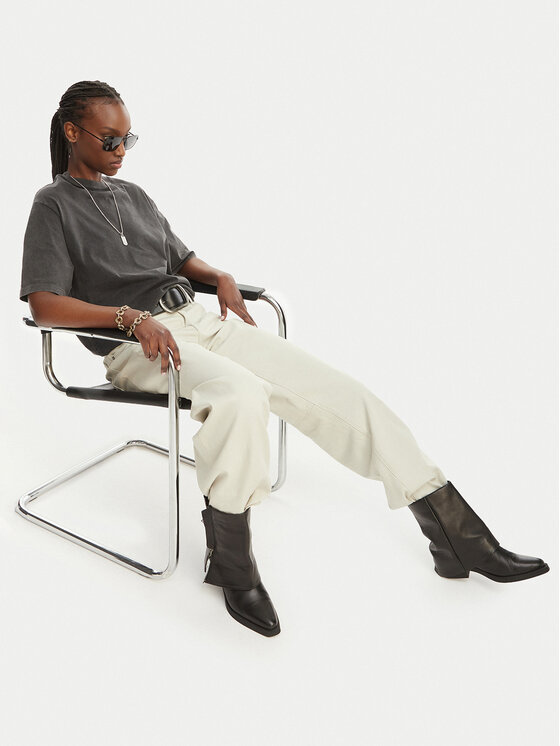 G-STAR G-Star Raw Jeans hlače Contor Barrel D27745-E361 Svetlo bež Relaxed Fit