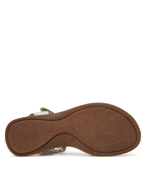 Froddo Sandali Froddo Lore Flowers G3150251-26 S Srebrna