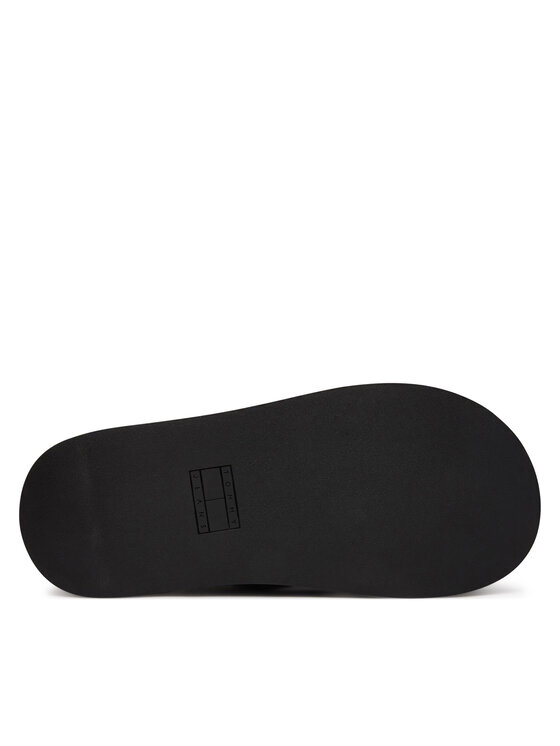 Tommy Jeans Sandali Tommy Jeans Padded Strap Wedge Sandals EN0EN02946 Nero