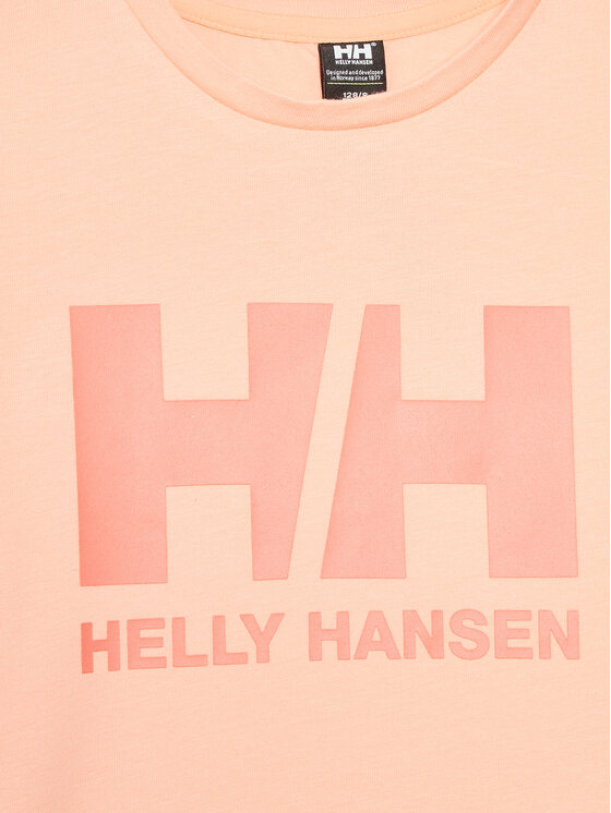 Helly Hansen Helly Hansen Majica Logo 41709 Oranžna Regular Fit