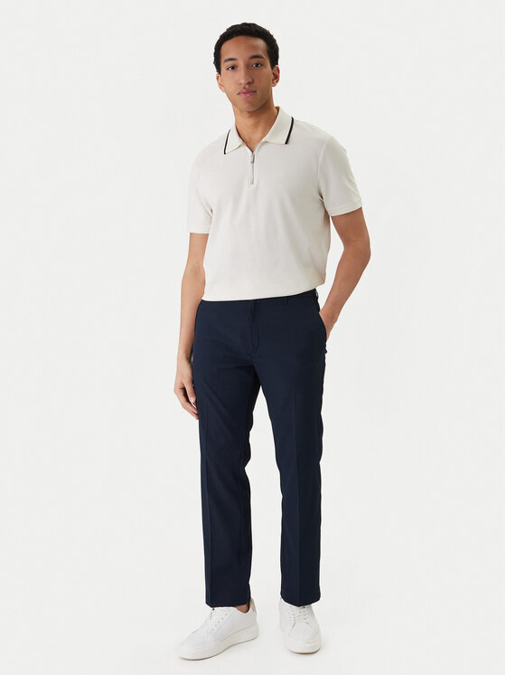 Calvin Klein Calvin Klein Polo LV04LF214G Écru Regular Fit