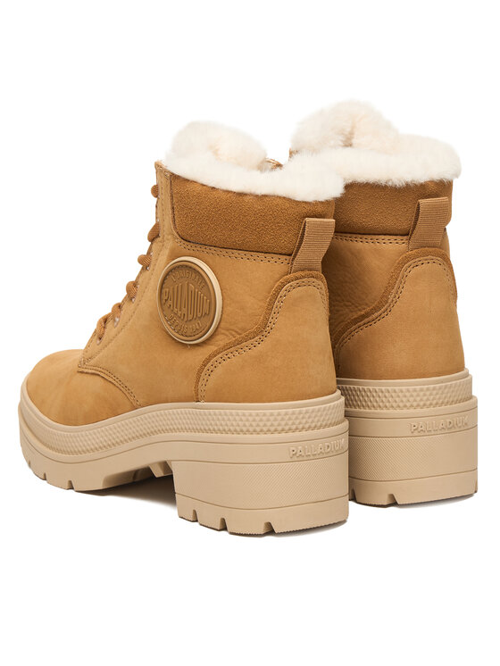 Palladium Šnurovacia obuv Palladium Pallarise Nbk Wl 99527-254-M Hnedá