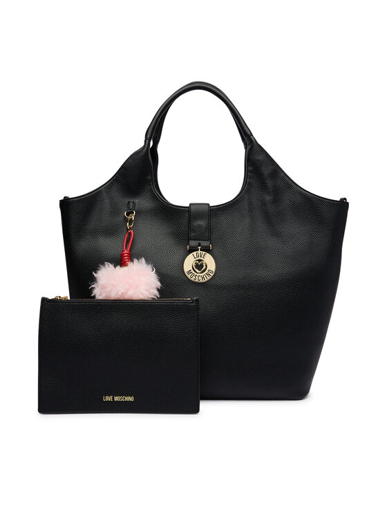 LOVE MOSCHINO Torebka LOVE MOSCHINO JC4238PP0PKI0000 Czarny