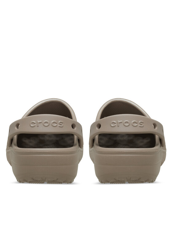 Crocs Ciabatte Crocs Classic Floral Cut Out Clog 210927 Marrone