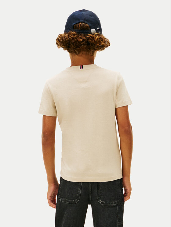 Tommy Hilfiger Tommy Hilfiger Camiseta KB0KB06879 Beis Regular Fit