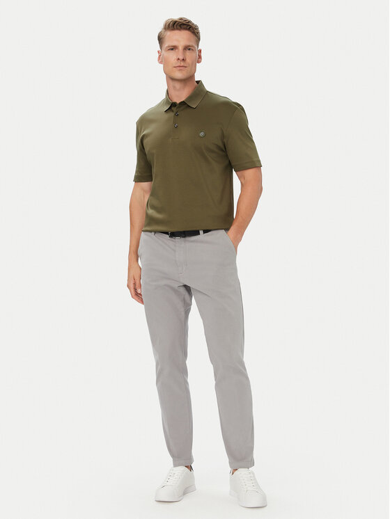 BOSS BOSS Polo C-Parris 01 50555829 Verde oscuro Regular Fit