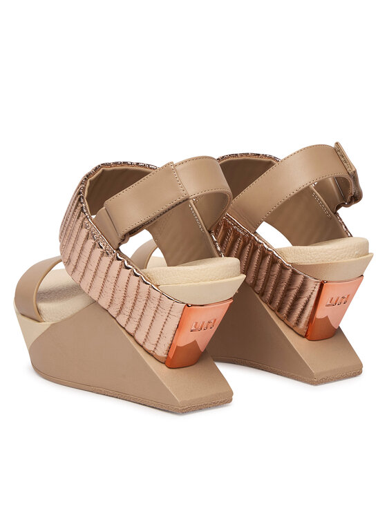 United Nude Босоніжки United Nude Delta Wedge Puffier 10988971188 Бежевий