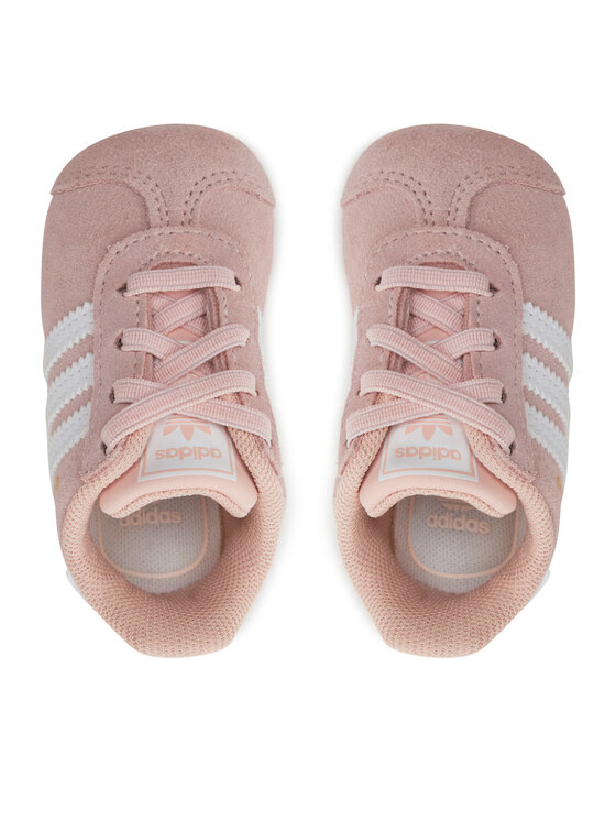 adidas Снікерcи adidas Gazelle Crib JI2045 Рожевий