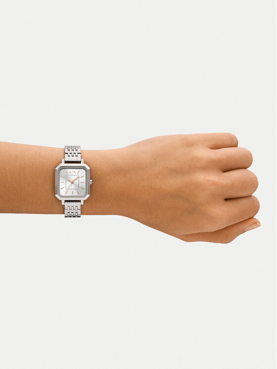 Armani Exchange Годинник Armani Exchange Leila AX5724 Срібний