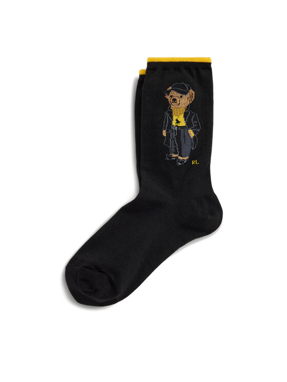 Polo Ralph Lauren Dlhé ponožky Polo Ralph Lauren 455982951001 Čierna