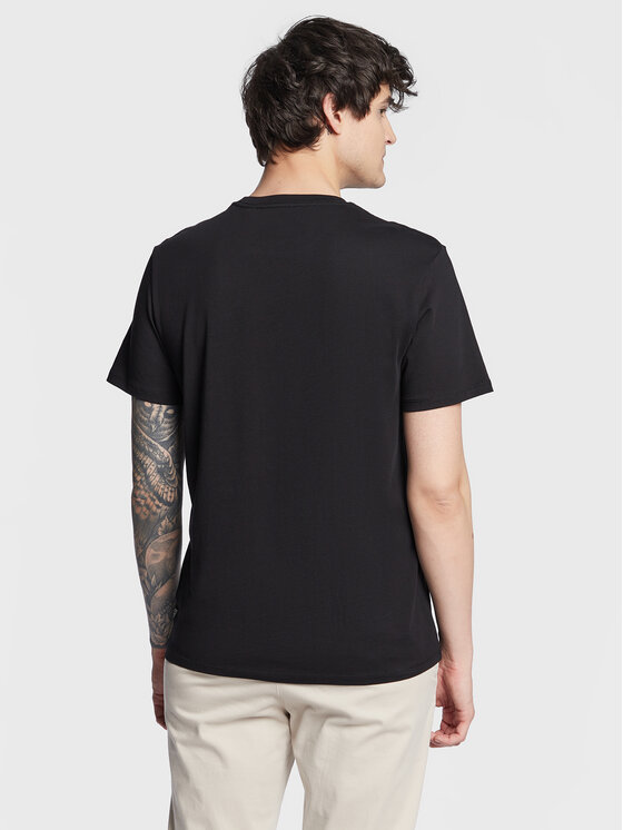 Guess Guess Majica Logo M3GI61 K9RM1 Črna Slim Fit