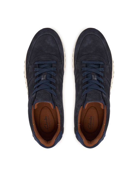 Clarks Снікерcи Clarks Radwell Tie 26186565 Cиній