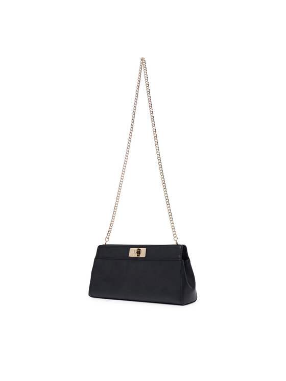 Tommy Hilfiger Дамска чанта Tommy Hilfiger Th Modern Clutch AW0AW18727 Черен