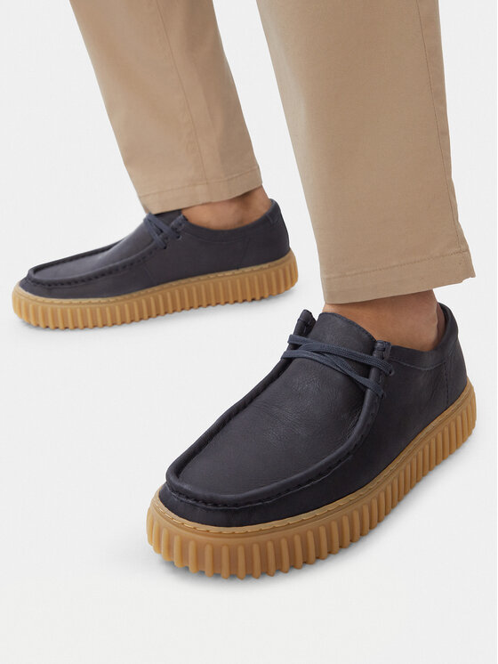 Clarks Снікерcи Clarks Torhill Lace 26186159 Cиній