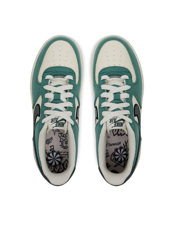 Nike Снікерcи Nike Aire Force 1 LV 8 FN4731 100 GS Зелений