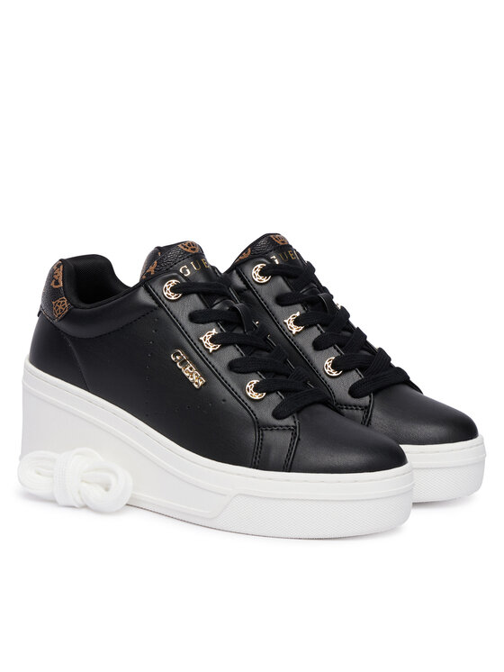 Guess Снікерcи Guess FLTRZY ELE12 Чорний