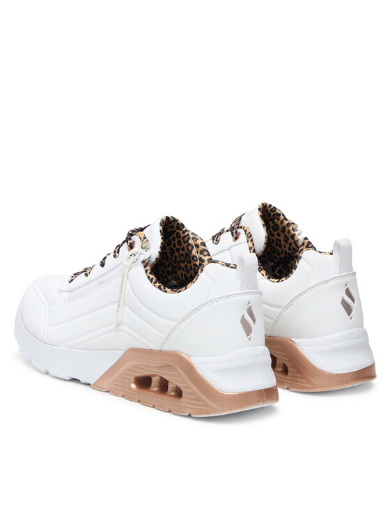 Skechers Sneakers Skechers UNO Lite 2.0 - Leopard Stride 310708L/WHT Alb