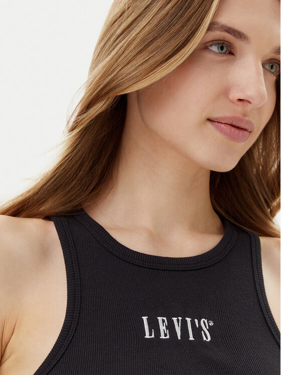 Levi's® Levi's® Top Gemini A9415-0005 Crna Slim Fit