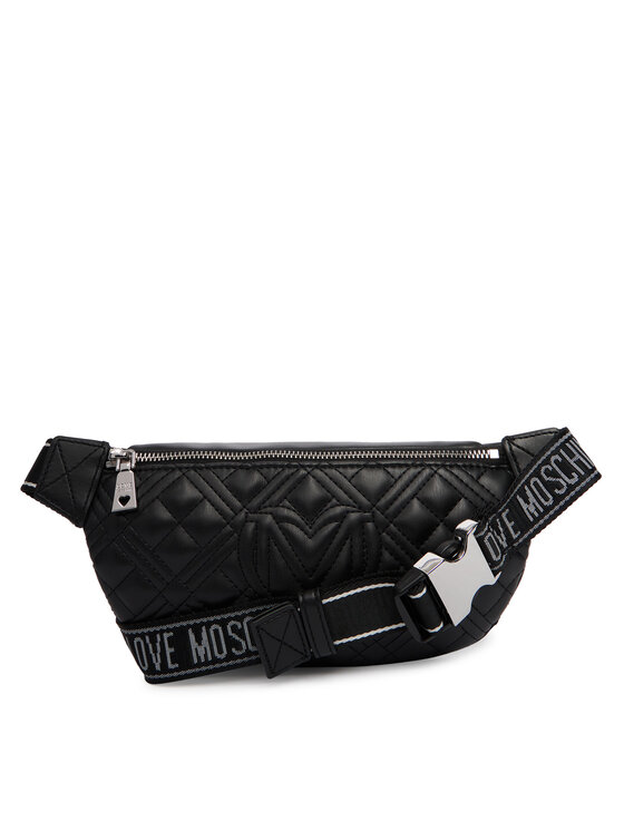 LOVE MOSCHINO Torbica oko struka﻿ LOVE MOSCHINO JC4003PP1OLA000B Crna