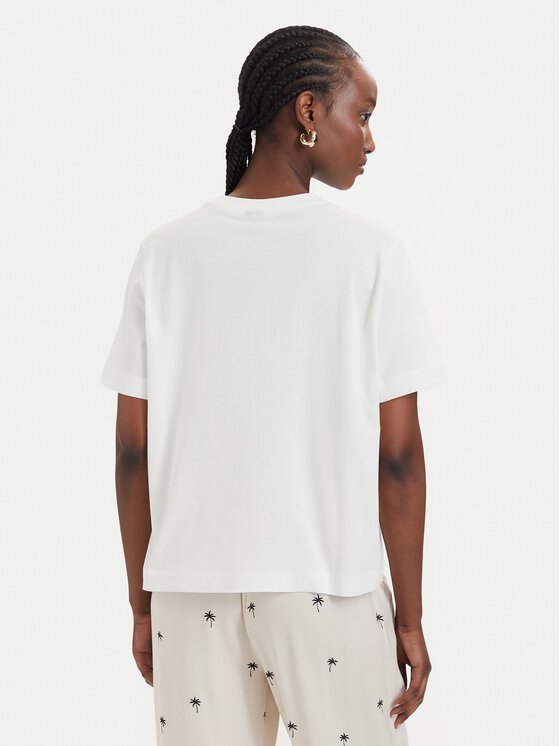 Vero Moda Vero Moda Camiseta Salli Mette 10344804 Blanco Regular Fit