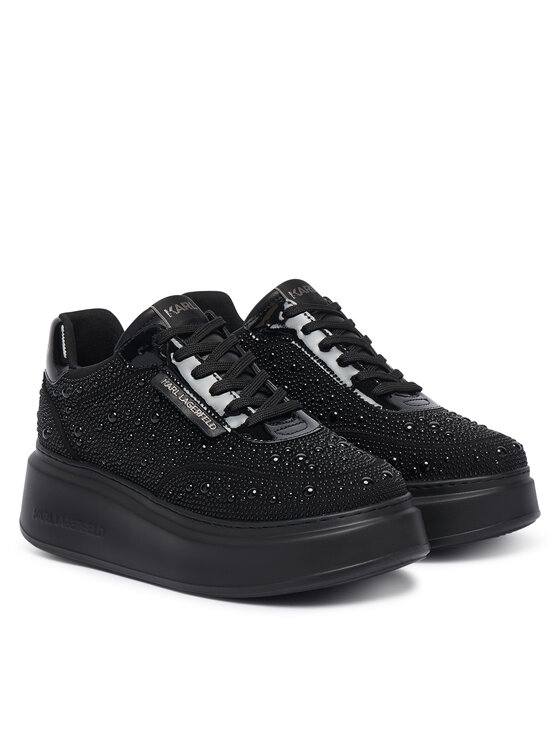 KARL LAGERFELD Laisvalaikio batai KARL LAGERFELD Anakapri Pearl Krust KL63523 Juoda
