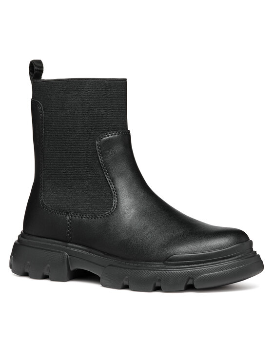 Geox Zimski škornji Geox J Junette Girl J46HVC 0BCNH C9999 M Črna