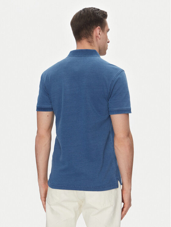 Levi's® Levi's® Polo marškinėliai Housemark 35883-0271 Mėlyna Straight Fit