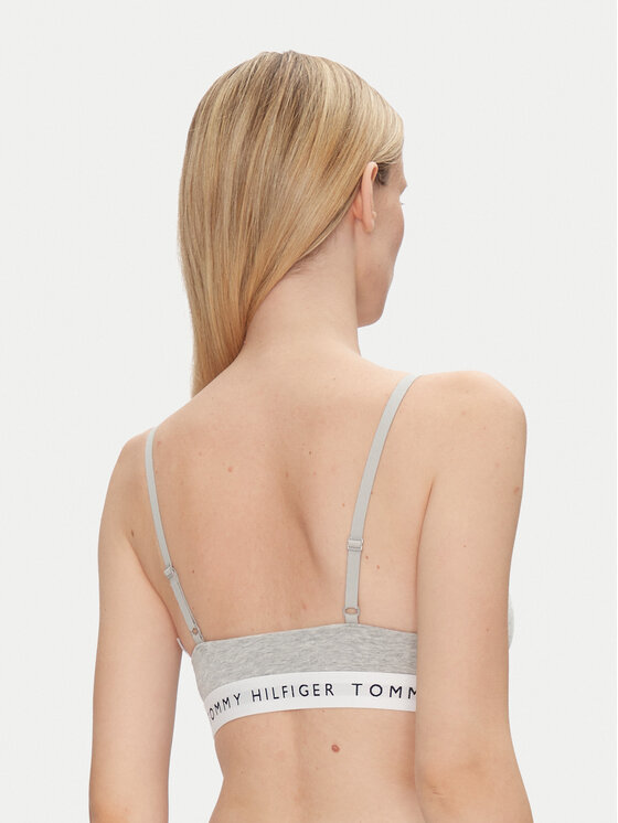 Tommy Hilfiger Tommy Hilfiger Braletė liemenėlė UW0UW05715 Pilka