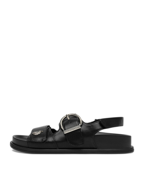 U.S. Polo Assn. Босоніжки U.S. Polo Assn. EO-EDITH001W/6Y1 Чорний