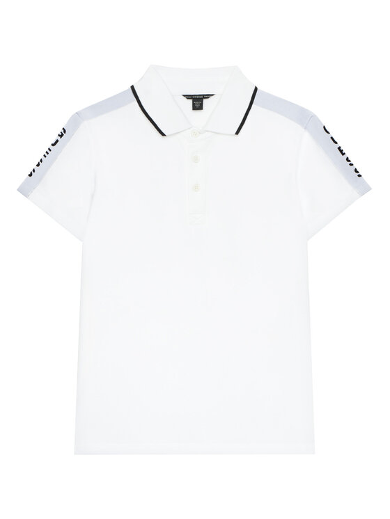 Guess Guess Polo L4GP03 KAPY0 Blanco Regular Fit