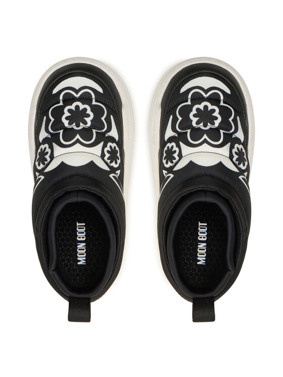 Moon Boot Ботильйони Moon Boot Park Soft Flower 80D2470030 Чорний