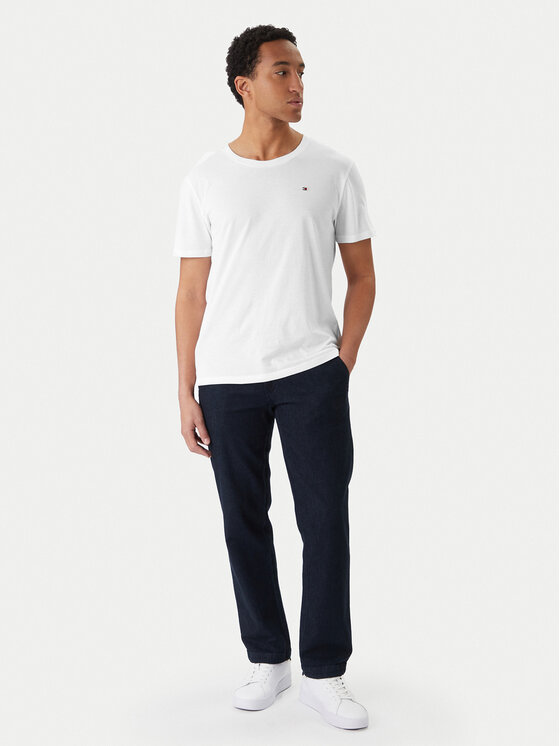 Tommy Hilfiger Tommy Hilfiger Marškinėlių komplektas UM0UM03379 Balta Regular Fit