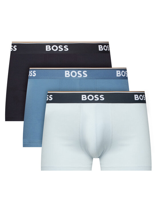 BOSS BOSS Conjunto de calzoncillos boxer Trunk 3P Power 50554693 Azul