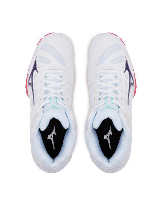 Mizuno Scarpe indoor Mizuno Wave Voltage 2 Mid V1GC2465 Bianco