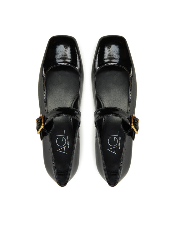 AGL Polobotky AGL Angie L Bebe D557004PCPLUME0000 Černá