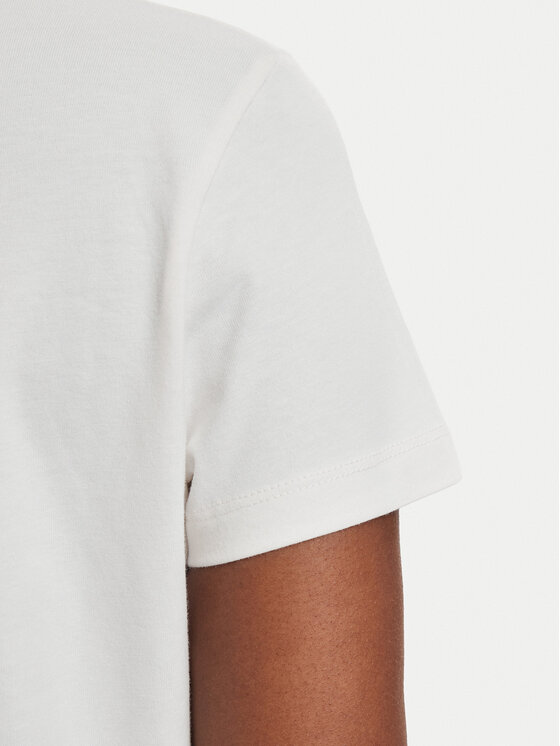 Tommy Jeans Tommy Jeans Camiseta Flag DW0DW22818 Blanco Regular Fit