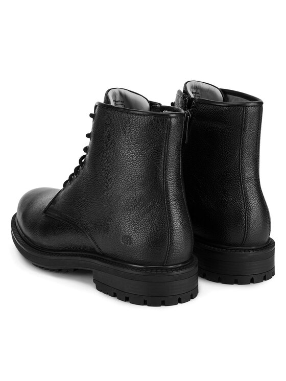 GINO ROSSI Šnurovacia obuv Gino Rossi RYAN-01 MI08 Čierna