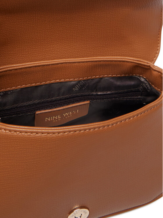 Nine West Kabelka Nine West CEO-SILK LINE-KY500 Hnědá