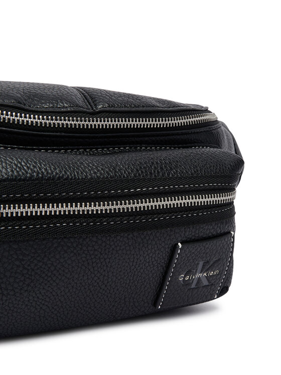 Calvin Klein Ľadvinka Calvin Klein Bold Pebble Sling LV04D3427G Čierna