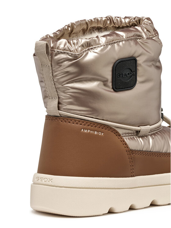 Geox Sněhule Geox J Willaboom B A J46HWE 0LVBC CB5R6 D Zlatá