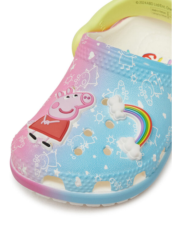 Crocs Παντόφλες Crocs Classic Peppa Pig Clog T 210476 Λευκό