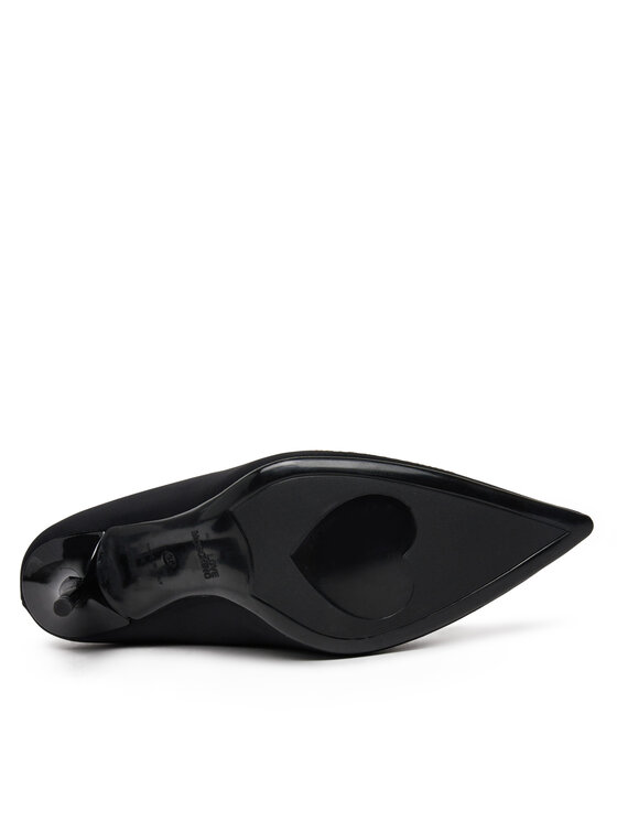 LOVE MOSCHINO Lodičky LOVE MOSCHINO JA10059G1MIM0000 Černá