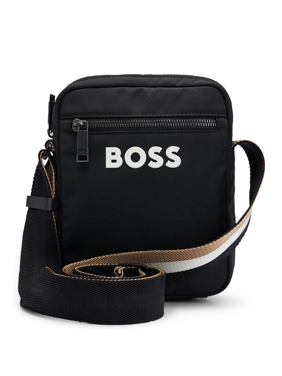 BOSS Geantă crossover BOSS Catch 3.0 Ns Zip 50511961 Negru