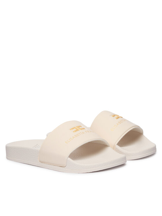 Elisabetta Franchi Natikače Elisabetta Franchi F4A0-E0607-1745698-M Écru