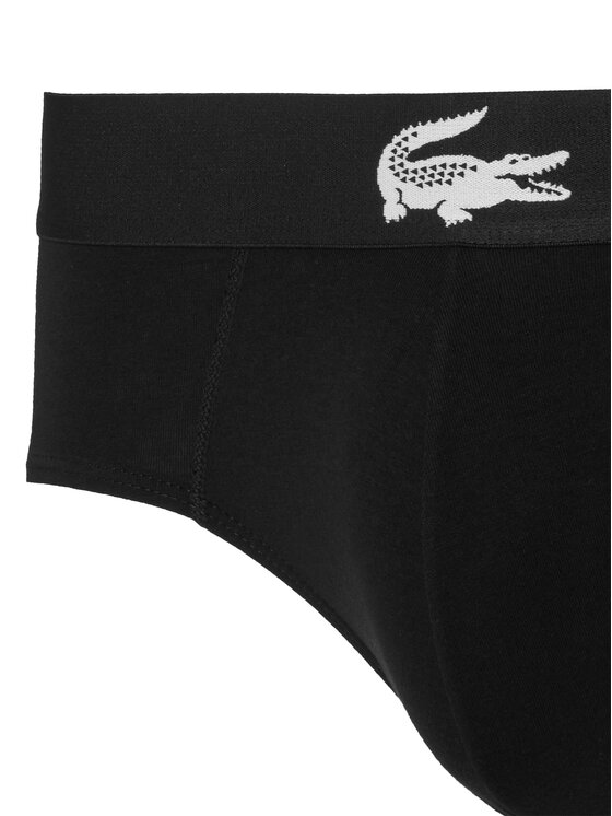 Lacoste Lacoste Conjunto de slips 8H7761 Negro