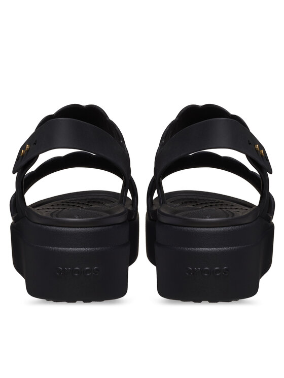Crocs Босоніжки Crocs Brooklyn Woven Upper LW 209977 Чорний